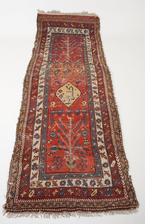 GALLERIMATTA, antik Västpersisk. 260 x 89.