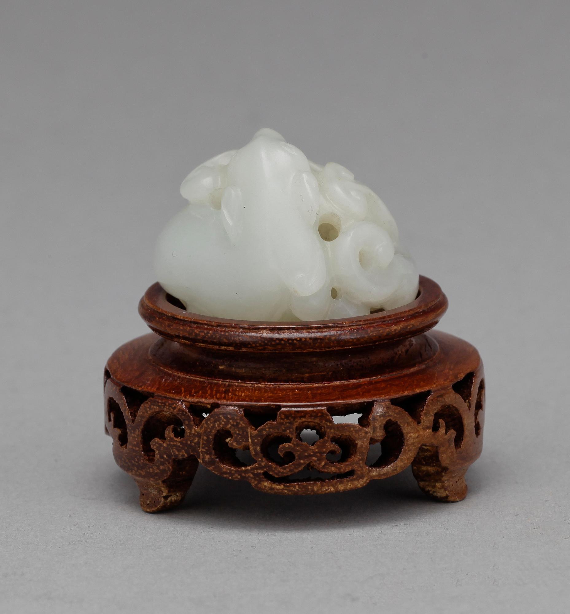FIGURIN, jade, Kina, 1900-tal.
