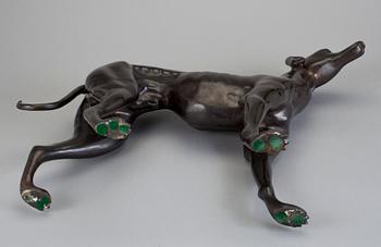 INREDNINGSSKULPTUR, brons, 1900-talets andra hälft.