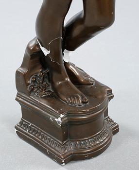 SKULPTUR, glaserad gips, efter Per Hasselberg, G. Bernardi Konstgjuteri, Göteborg, 1900-tal.