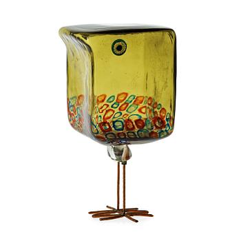 ALESSANDRO PIANON, fågel, "Pulcino", Vistosi, Italien 1960-tal, modell S191.
