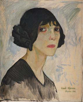 335. David Tägtström, Portrait of a woman.