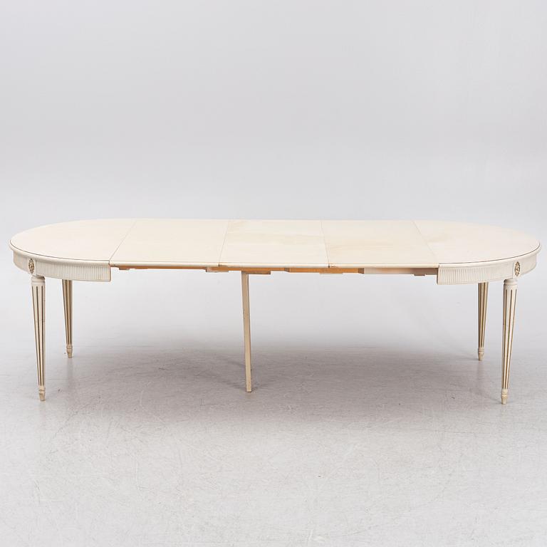 Matgrupp, 11 delar, gustaviansk stil, 1900-talets mitt/andra häflt.