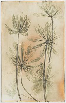 Toini Muona, Väggplakett, keramik. Signerad TM 1955.