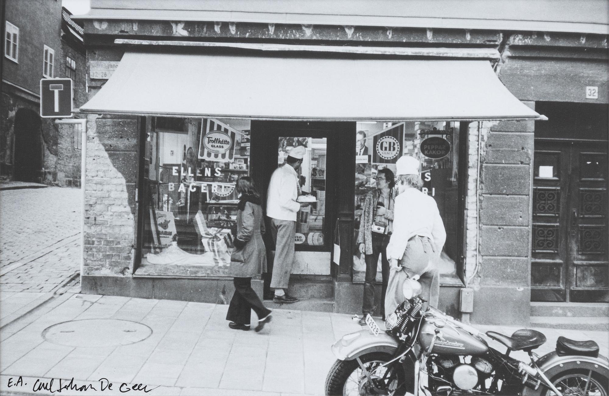 Carl Johan De Geer, Ellen's Bakery, From "Tårtan", 1972.