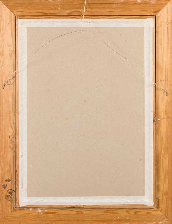 NIKOLAI LEHTO, mixed media on paper, signed and dated -63.