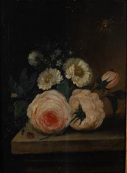 Holländsk skola, 1800-tal, Blomsterstilleben.