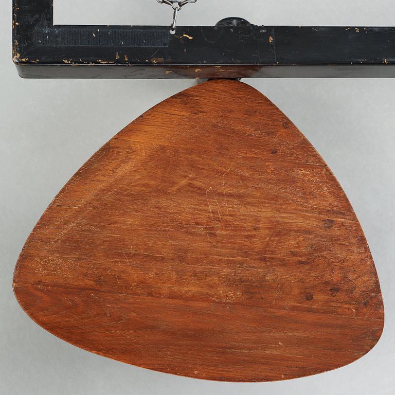 JEAN PROUVÉ & CHARLOTTE PERRIAND, dagbädd med sidobord, "Scal No 450" "Antony", Frankrike, ca 1954.