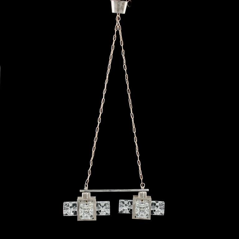 TAKLAMPA, 1960/1970-tal. Höjd 19 cm.