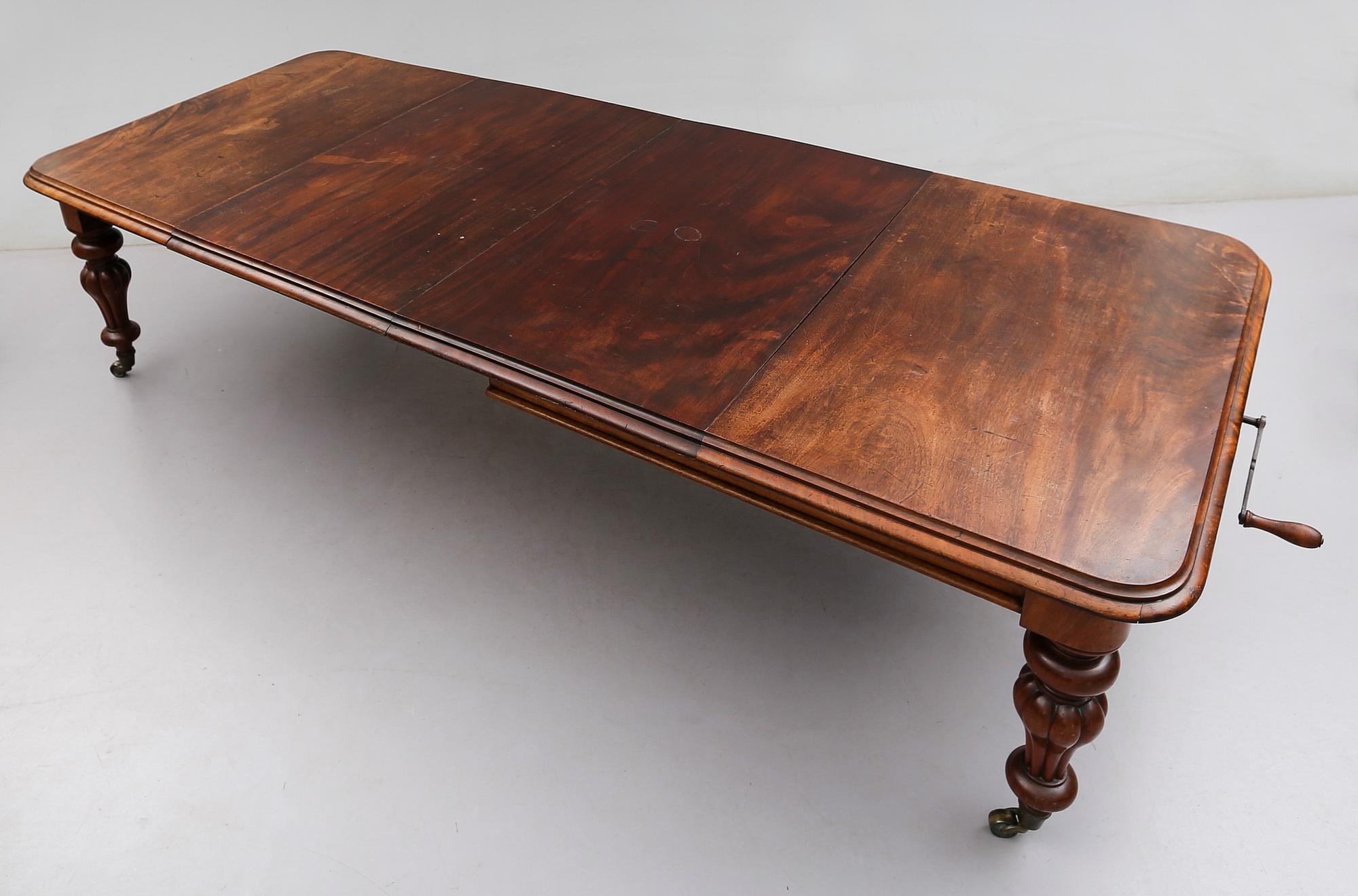 MATBORD, England, 1800-talets andra hälft.