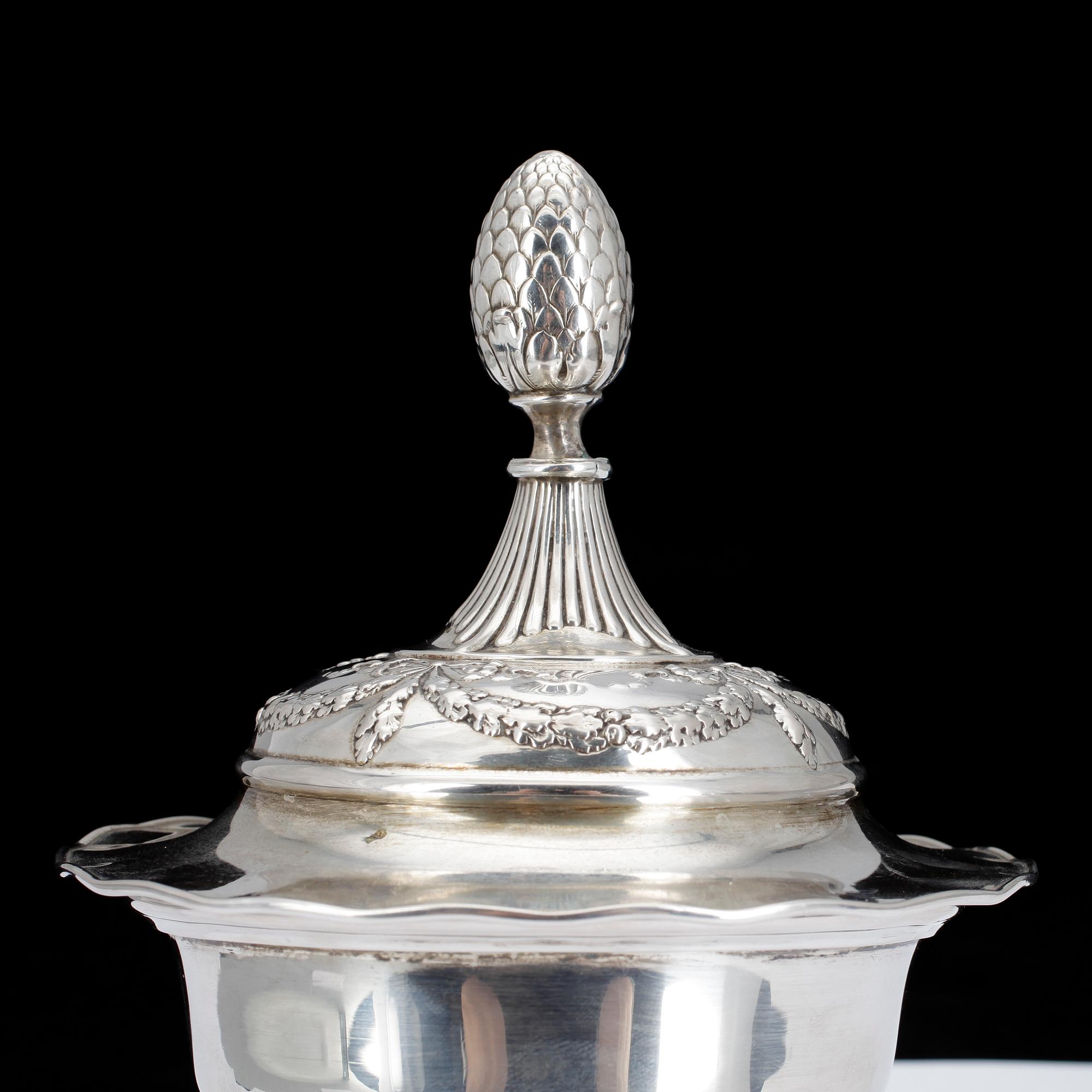 POKAL, silver, Fredrik Holm, Helsingborg, 1905.
