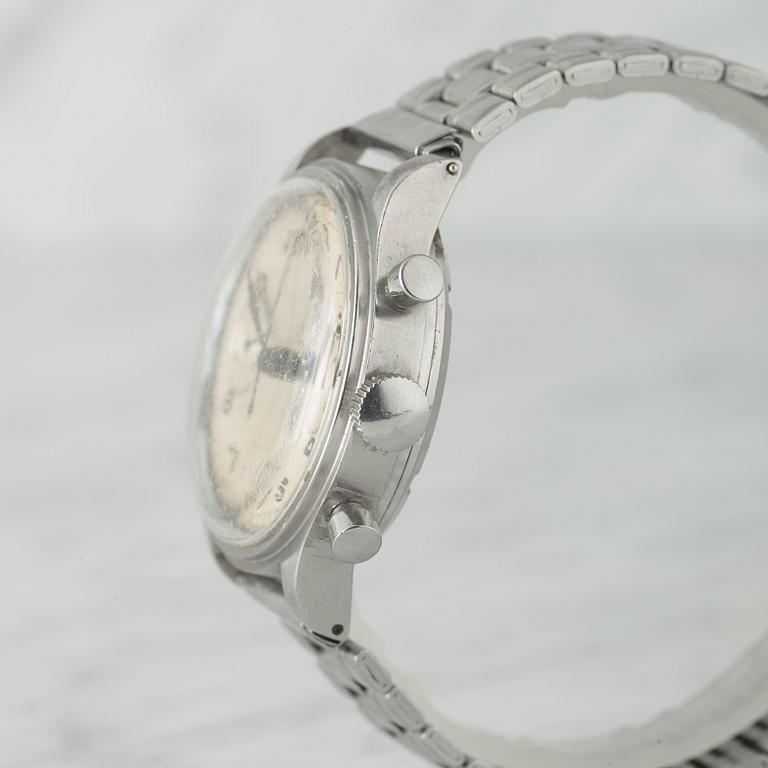 OMEGA, kronograf, armbandsur, 38,5 mm,