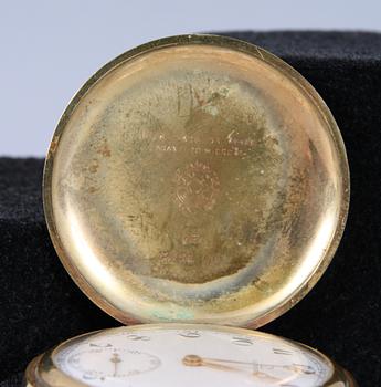 FICKUR, gulddouble, märkt "Omega".