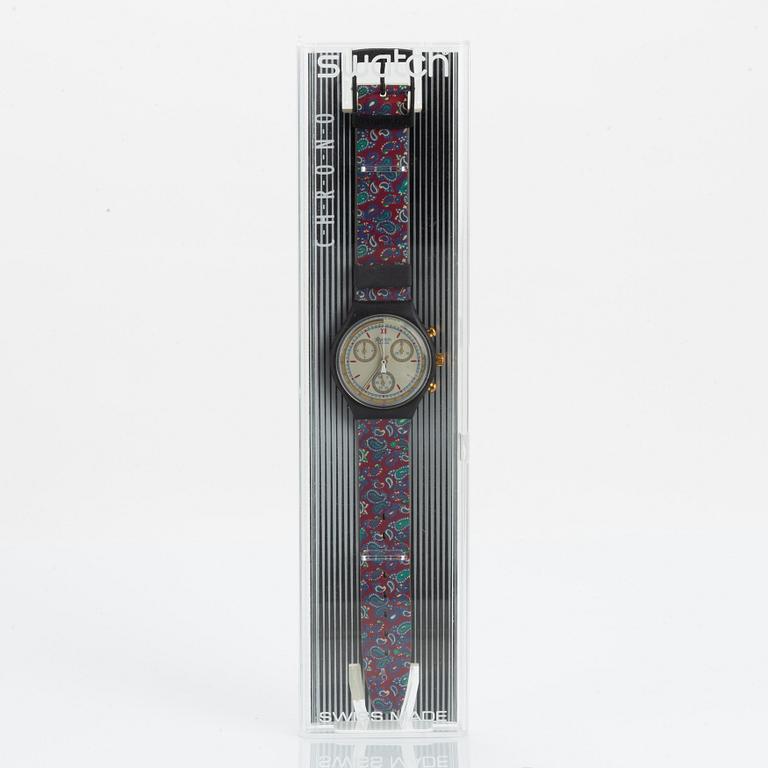 Swatch, Chrono, Award, wristwatch, chronograph, 37 mm.