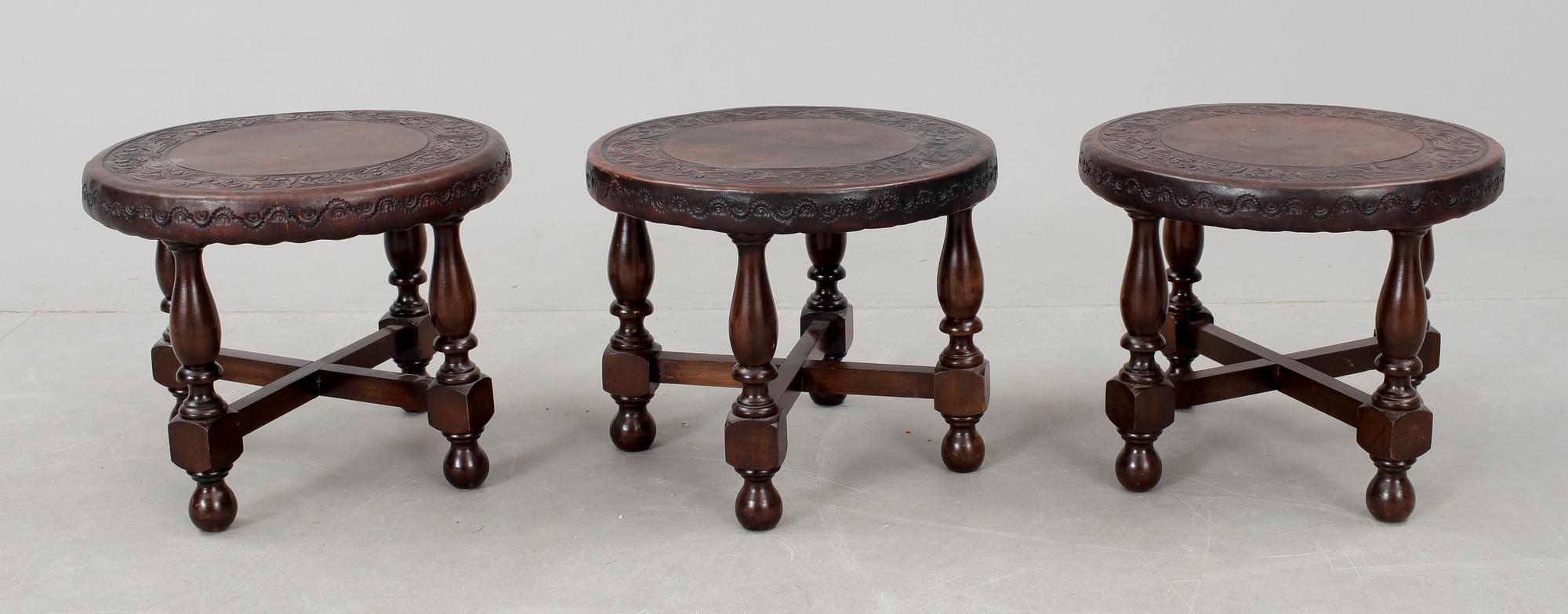PALLAR / BORD, 3st, 1900-talets slut.