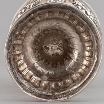 Sockerruska, silver, Köpenhamn 1781.