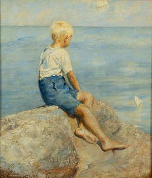 Johannes Grennes, "Ved Stranden".