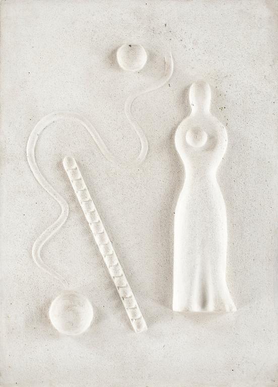 ESAIAS THORÉN, betongrelief.