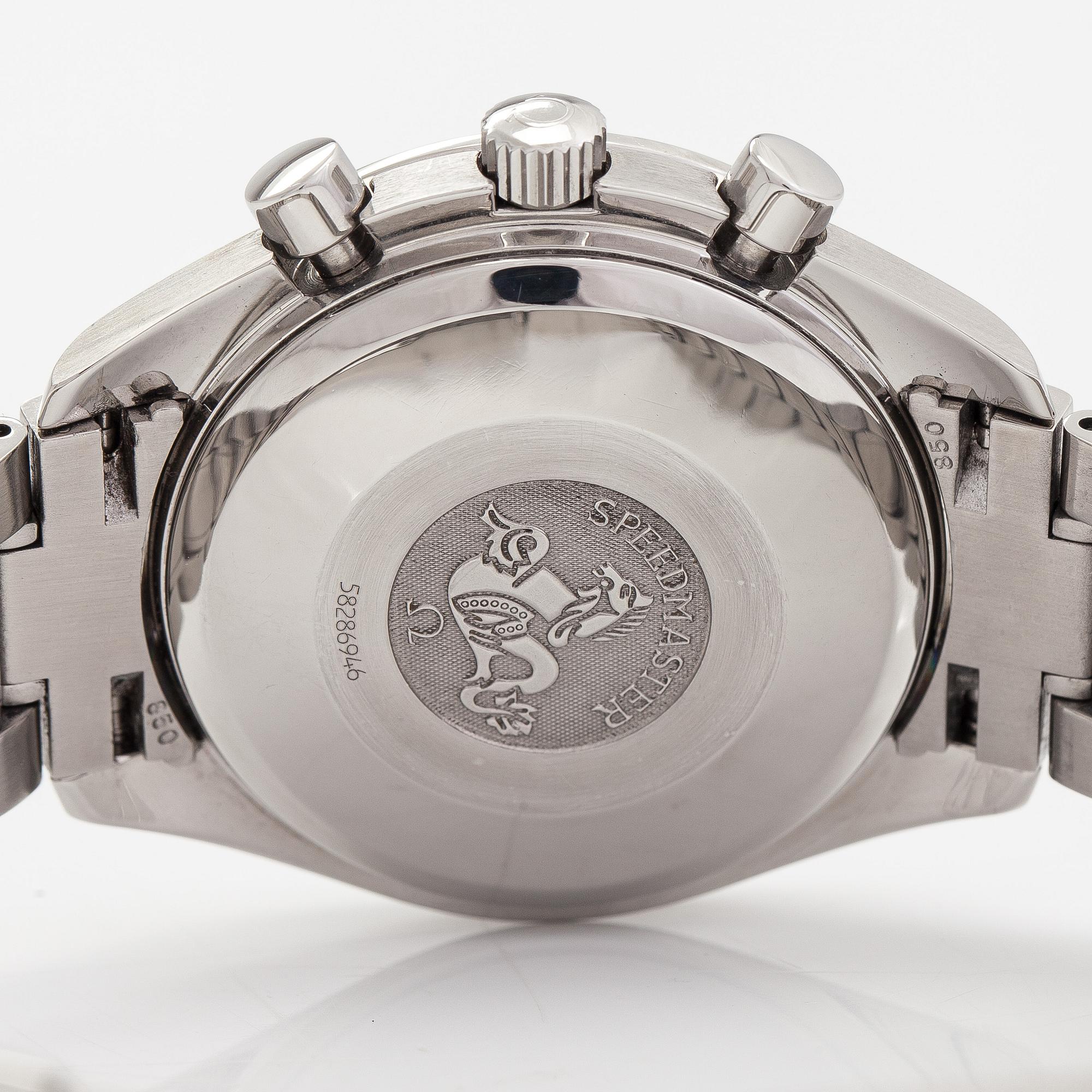 Omega, Speedmaster, Chronograph, wristwatch, 39 mm.