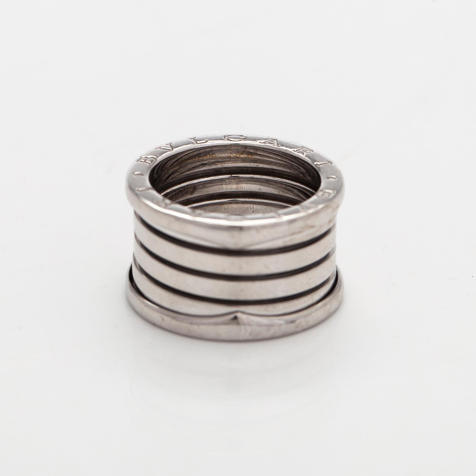 Bulgari, ring, "B.zero1", 18K vitguld.