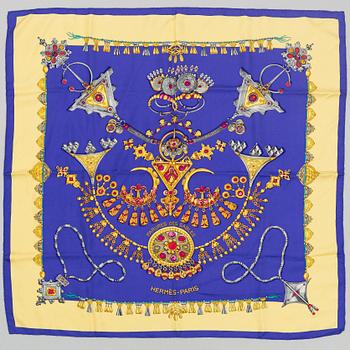 Hermès, scarf, "Parure de sables".