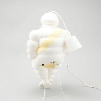 A plastic Michelin Man Lamp from 1966.