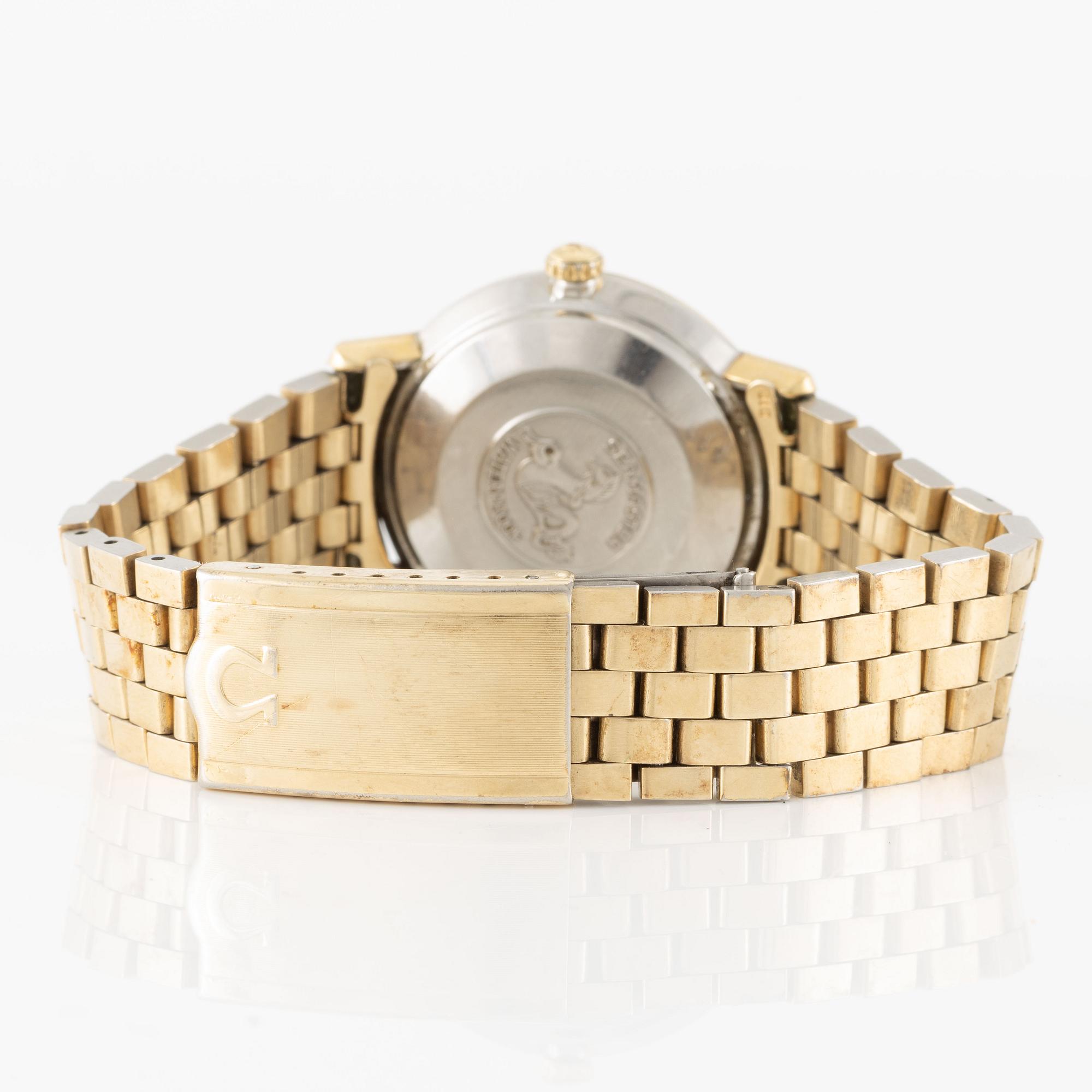 Omega, Seamaster, De Ville, armbandsur, 34 mm.