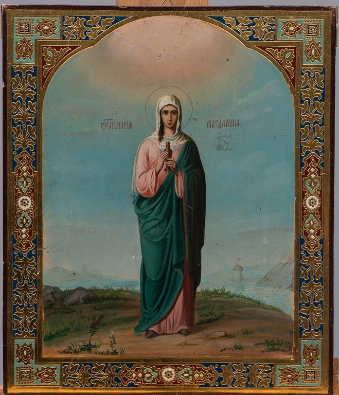 IKON, tempera på pannå, Ryssland 1900-talets början.