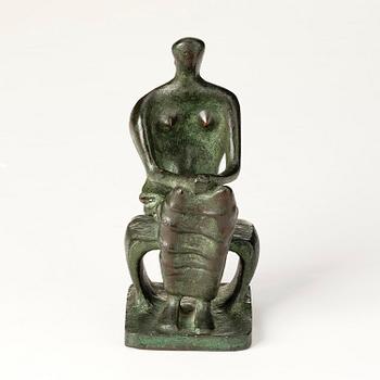 Henry Moore, "Seated figure".