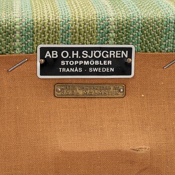 A 'Patron' sofa, by Carl Malmsten for OH Sjögren, second half of the 20th Century.
