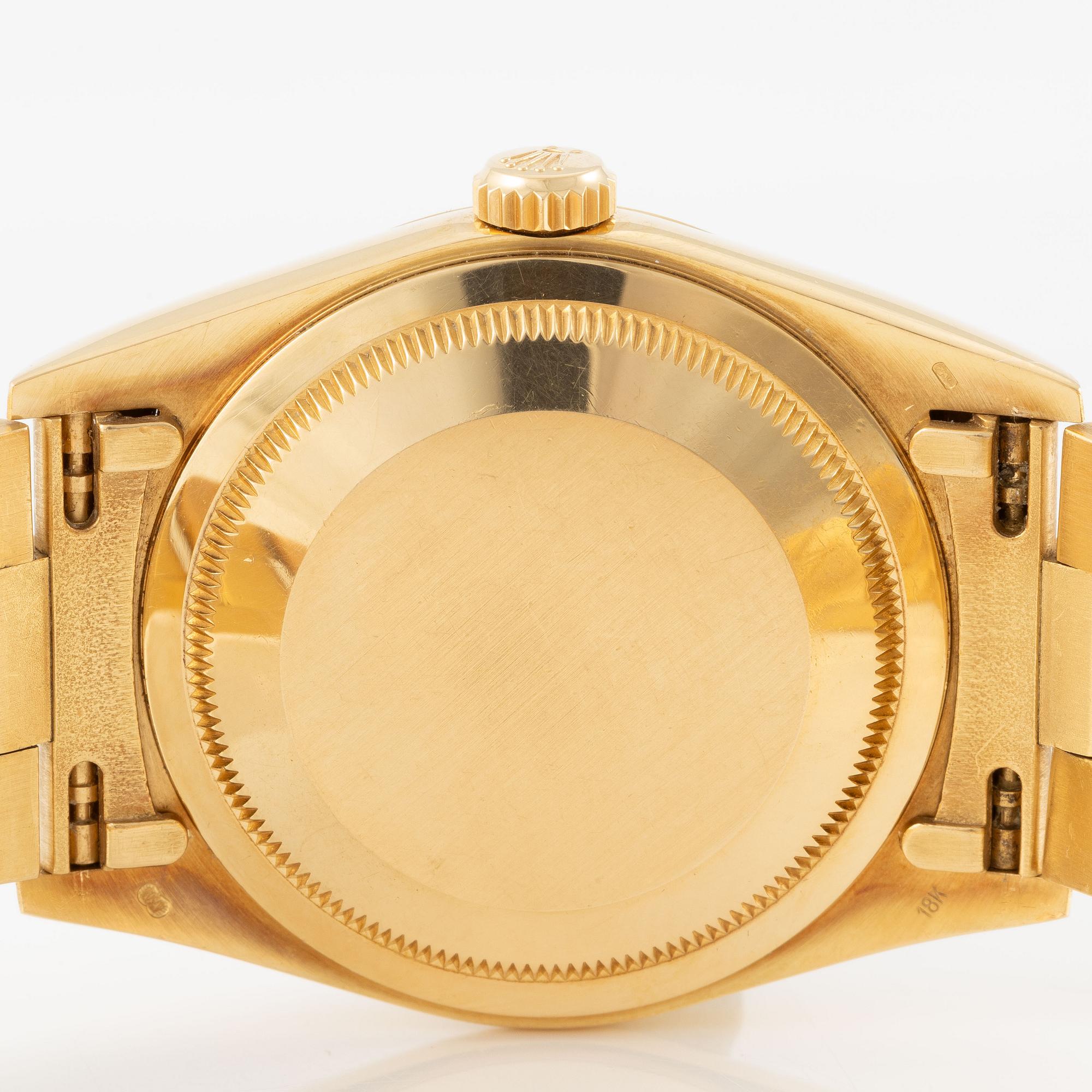 Rolex, Day-Date, "Swiss Only Onyx Dial", ca 1995.