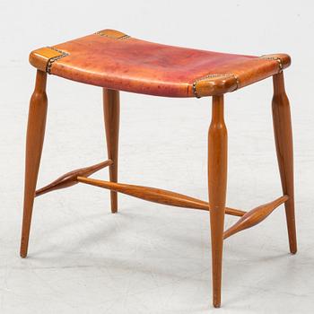 Josef Frank, a model 967 stool, Firma Svenskt Tenn.