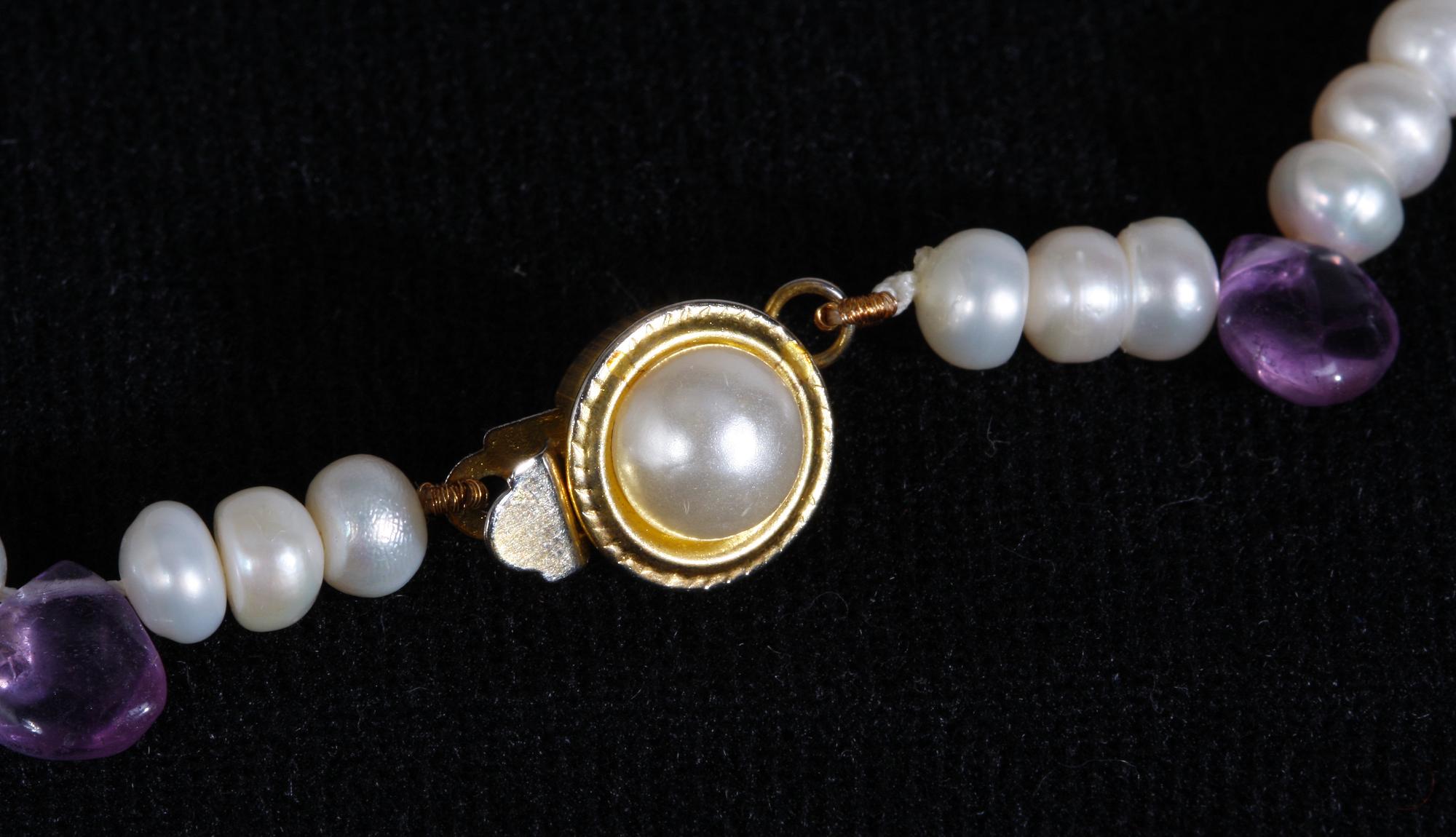 PÄRLCOLLIER, 2 st.