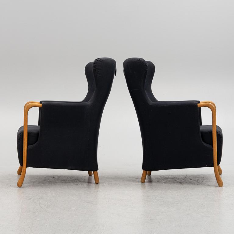 A pair of 'Claudia' armchairs, Stouby, Denmark.