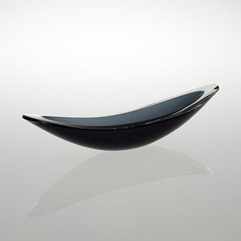 KAJ FRANCK, A GLASS SCULPTURE. Lancet. Signed K Franck Nuutajärvi Notsjö -59.