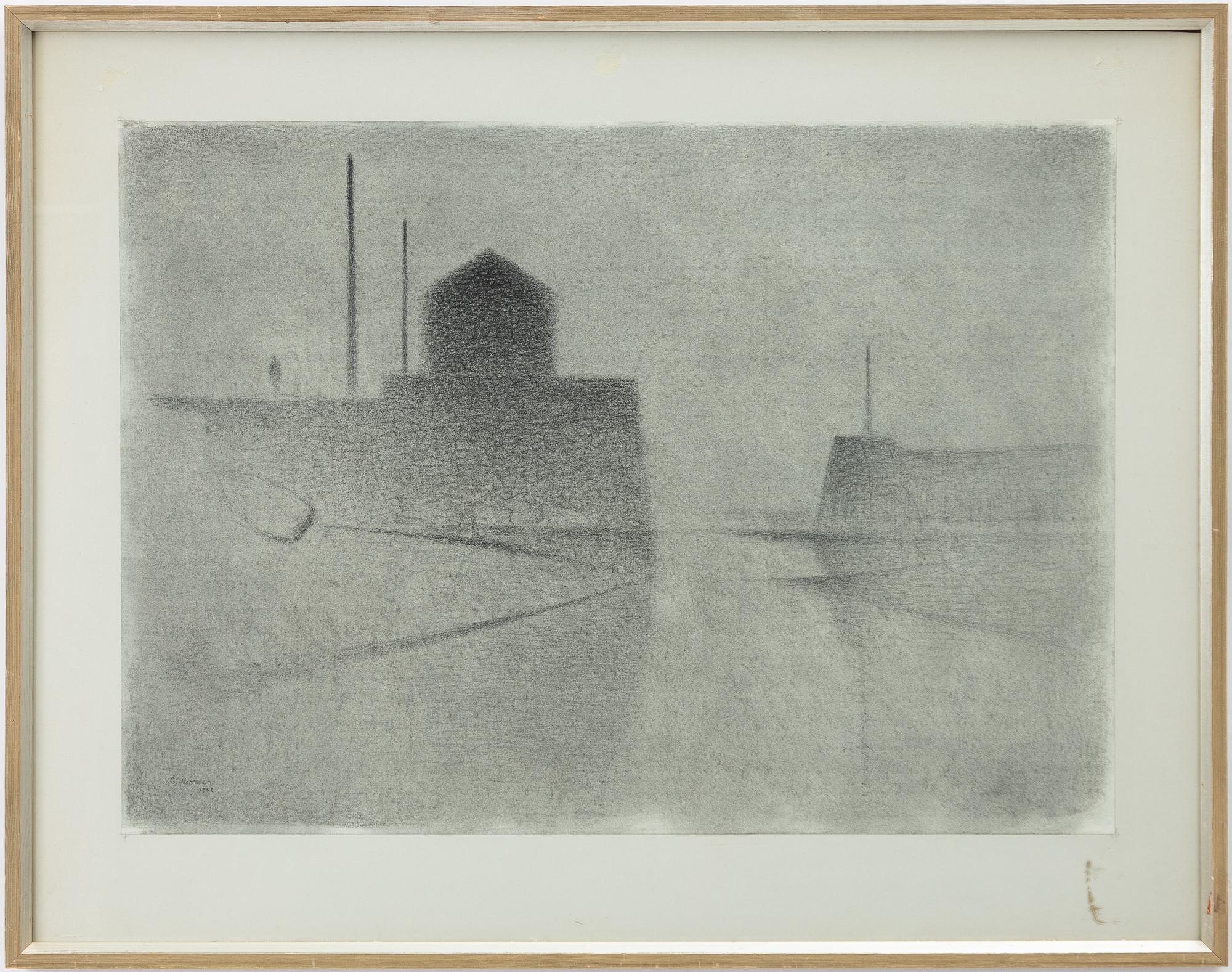 Gunnar Norrman, Harbour motif.