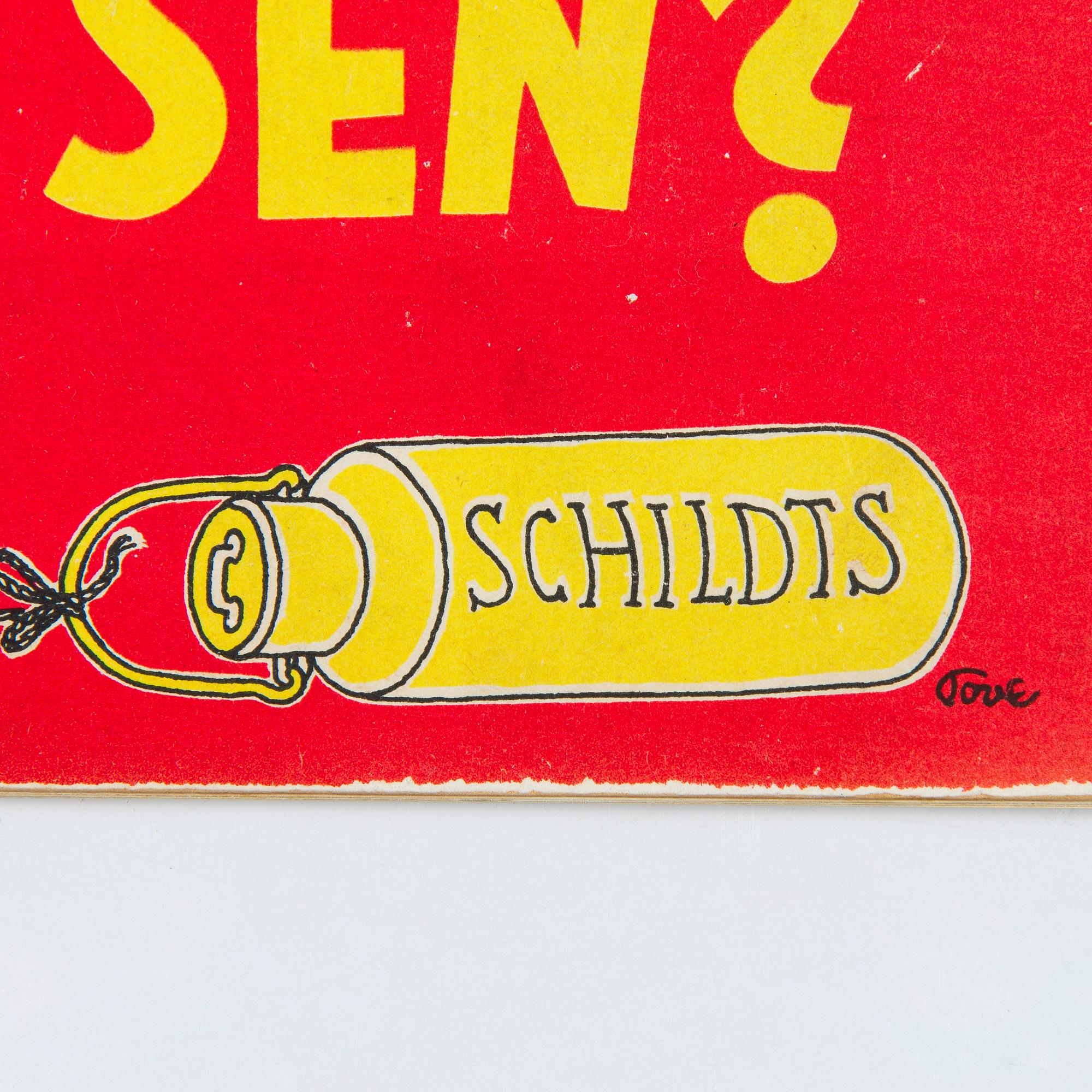 Tove Jansson, Kirja. ensipainos "Hur gick det sen?" kustantamo Schildts paino Frenckellska Tryckeri AB. 1952.