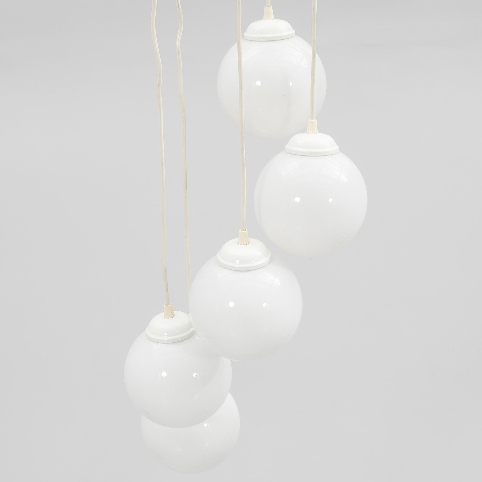 Ceiling lamp, second half of the 20th century.