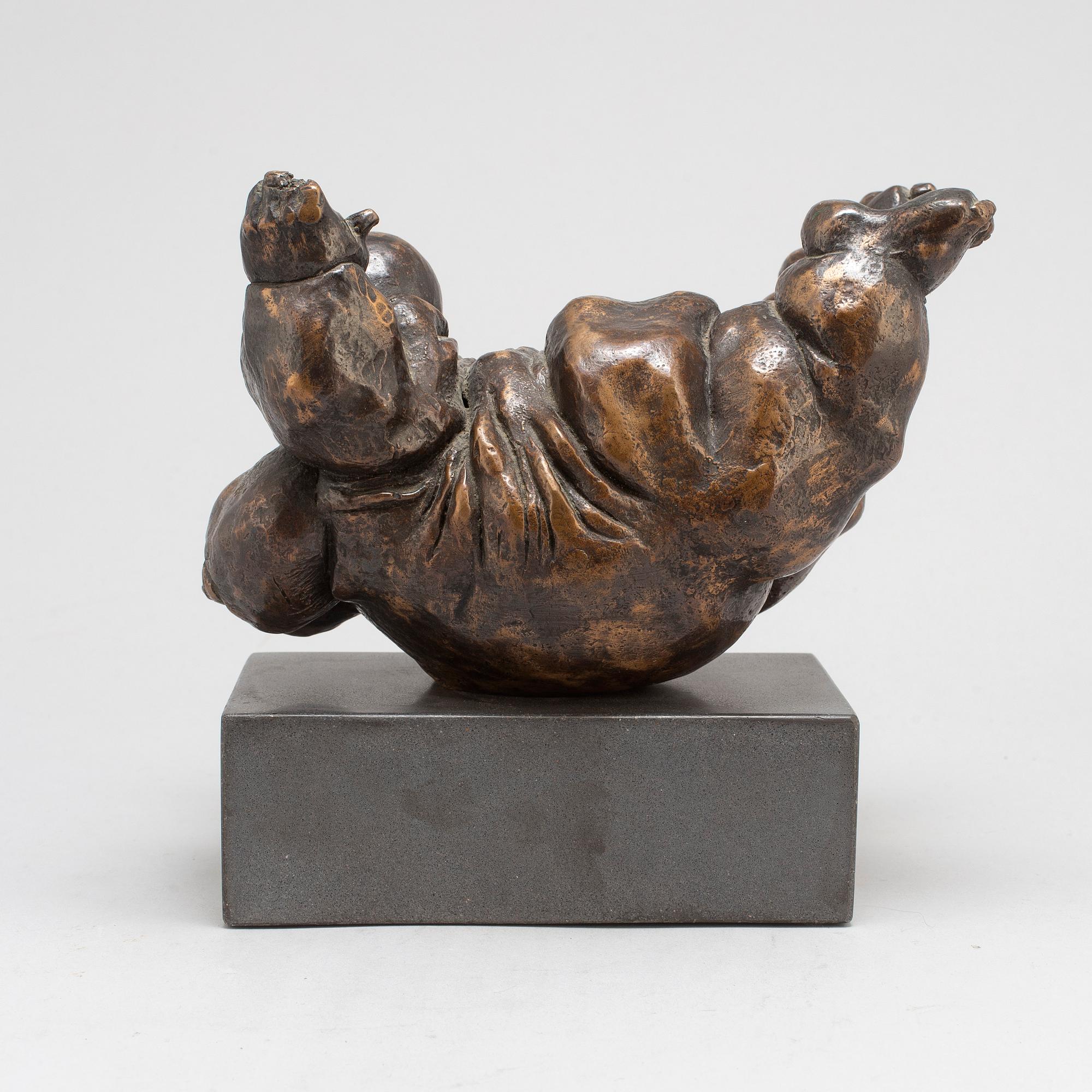 RAFAEL MAYO, sculpture, bronze, signed.