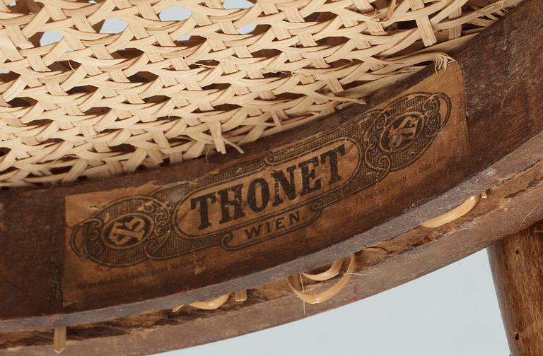 STOLAR, 4 st, Thonet, Wien, 1900-talets första hälft.