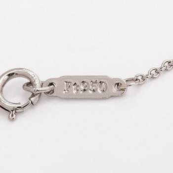 Tiffany & Co, kaulakoru, "Tiffany Hearts", platinaa ja timantteja.