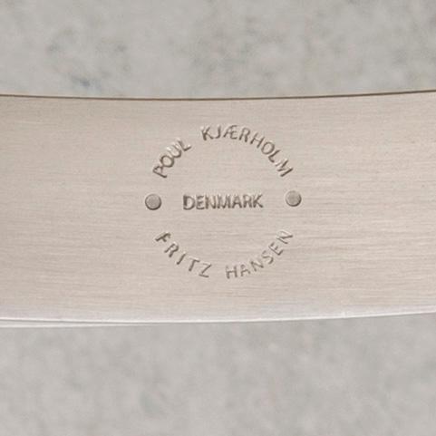 Poul Kjaerholm, armchair, "PK22" for Fritz Hansen, Denmark, 2010.