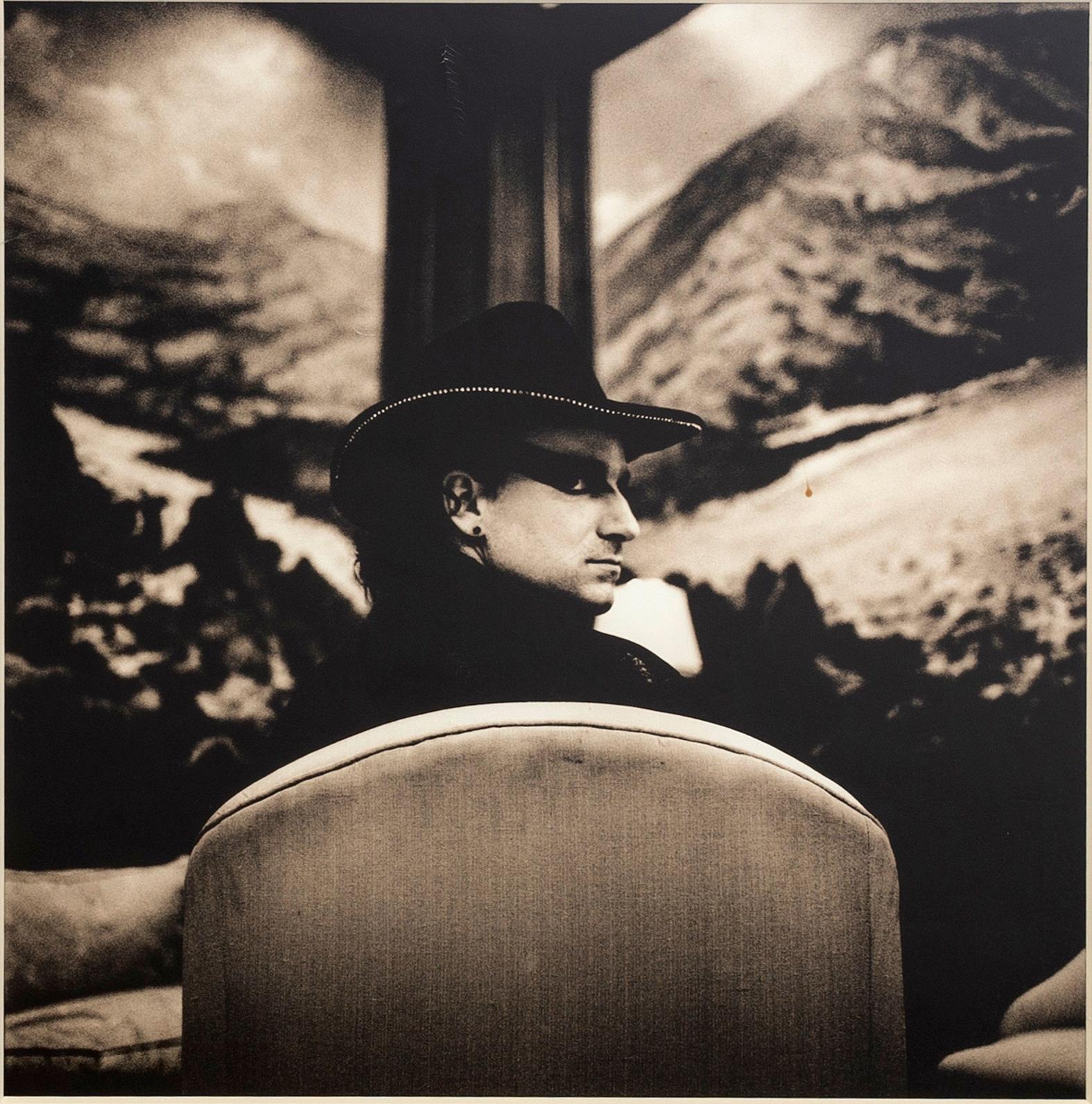 Anton Corbijn, silvergelatin photo signed.