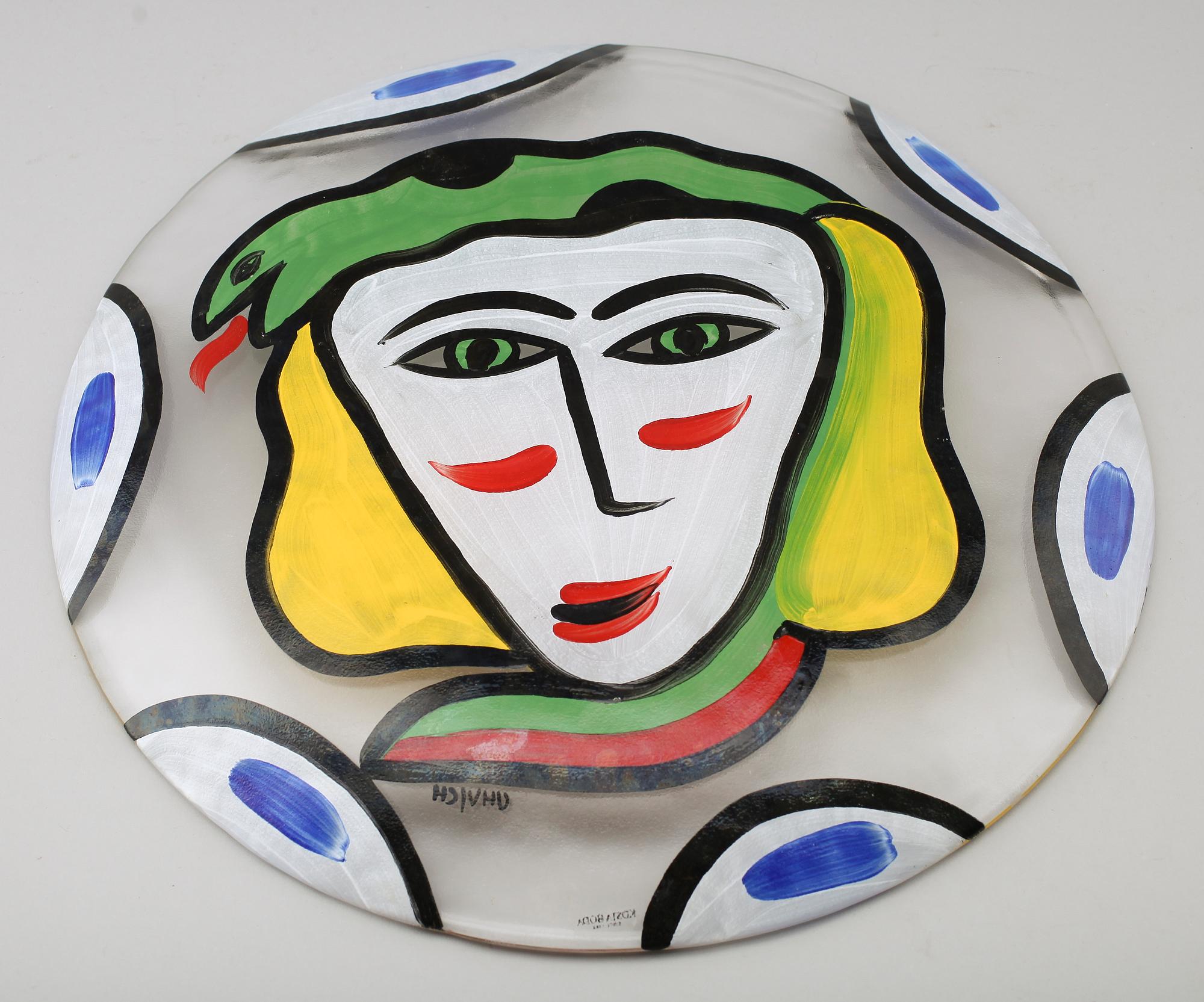 FAT, glas, Ulrica Hydman-Vallien, Kosta Boda.