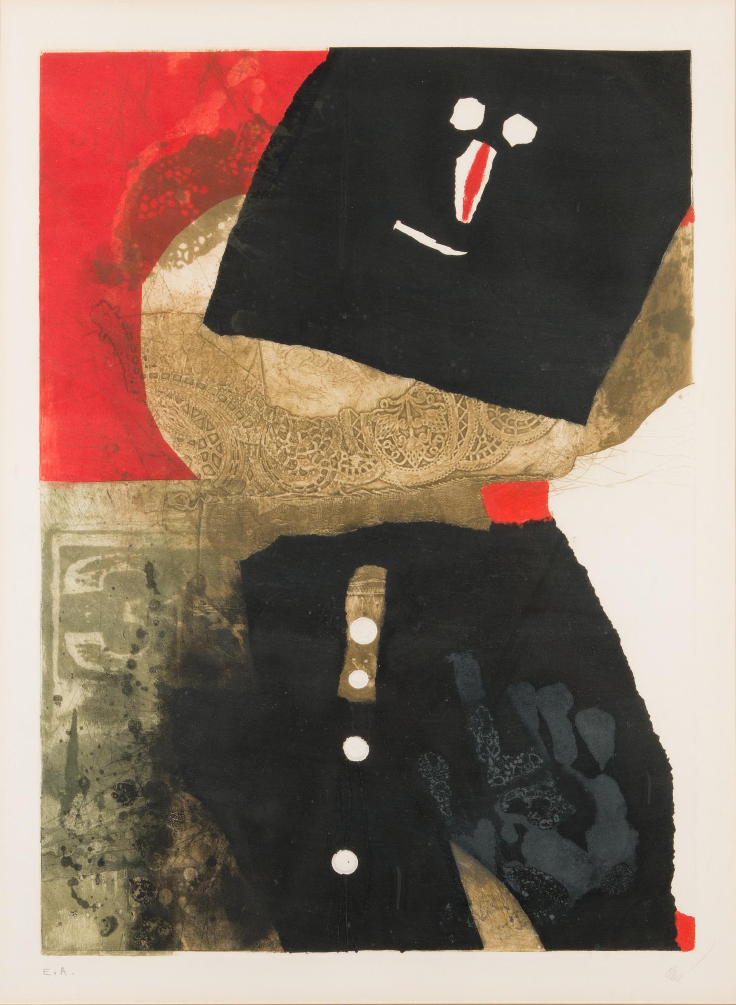 ANTONI CLAVÉ, carborundum etching, signerad och numrerad E.A. - Bukowskis
