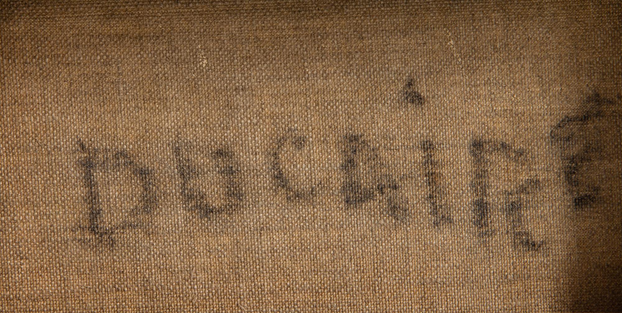 MARYSE DUCAIRE-ROQUE, "Nu", oil on canvas, signed.