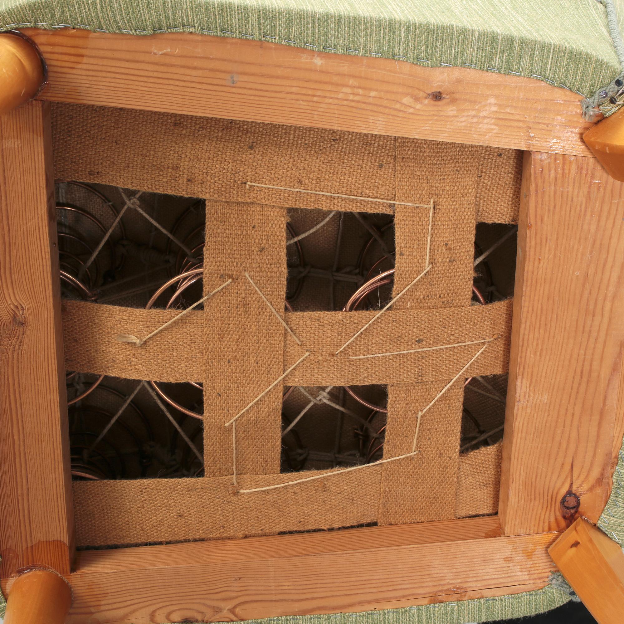 FÅTÖLJ, omkr 1900-talets mitt.