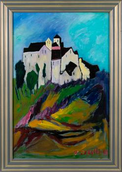 PAAVO SARELLI, oil on board, signed and dated -03.