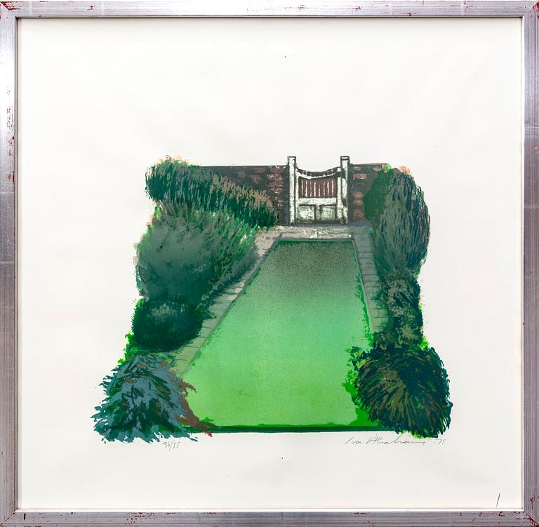 Ivor Abrahams, a set of four serigraphs in colour signd dated and numbered 75 36/55.