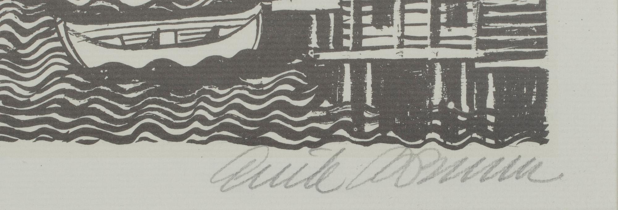 ROLF ERIK BRUUN, litografi, sign., nr 6/300.